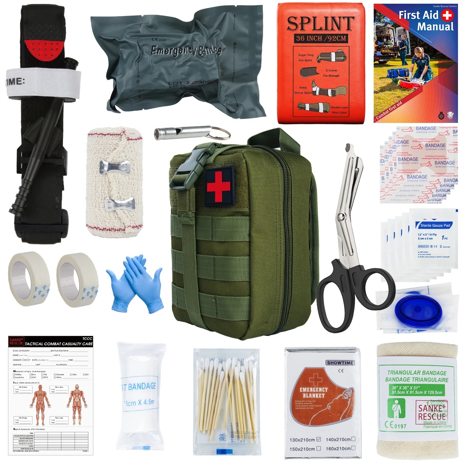 First Aid Kit Outdoor Survival Gear – Essential for Emergency Preparedness image 11