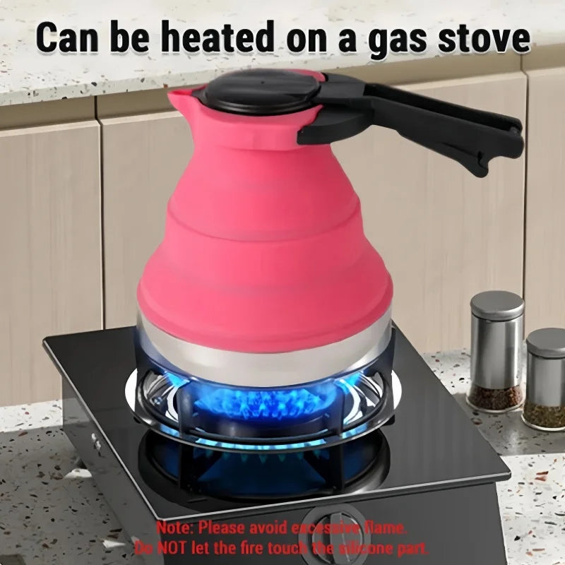 1500ML Collapsible Silicone Kettle – Perfect for Camping and Hiking image 3