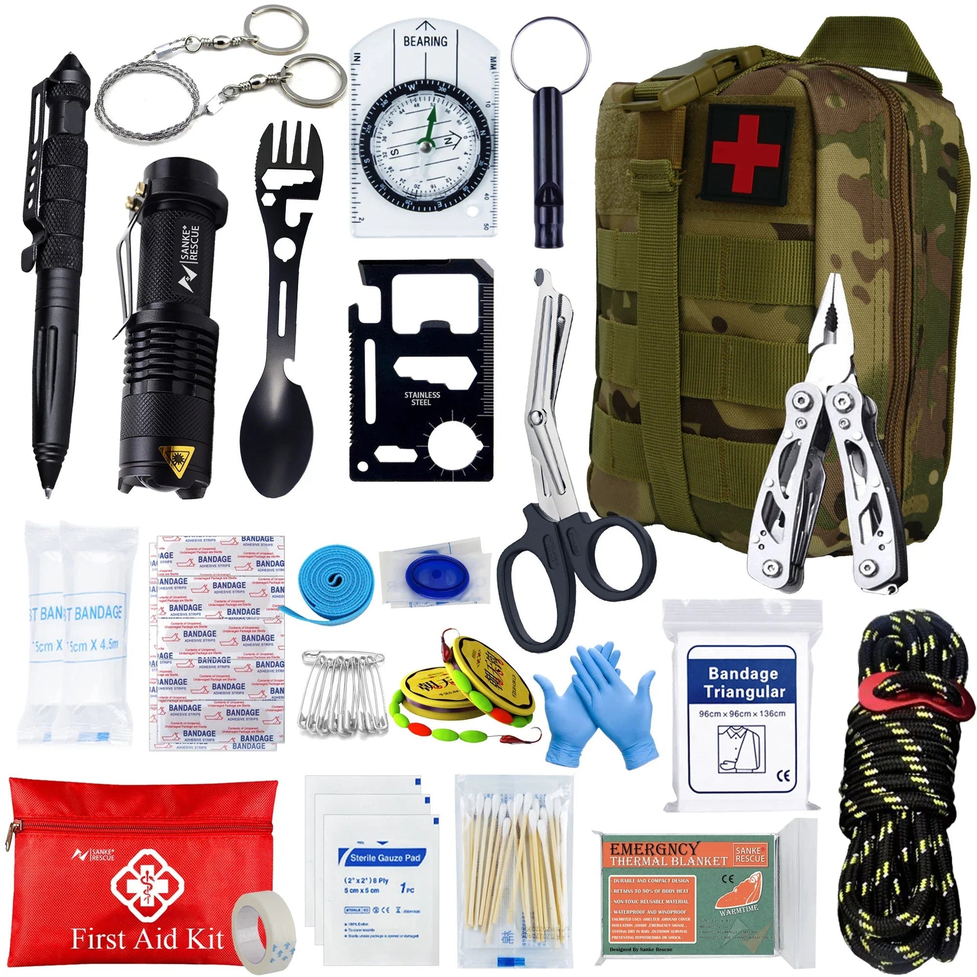 Tactical First Aid Kit – Essential Survival and Self-Defense Gear image 9