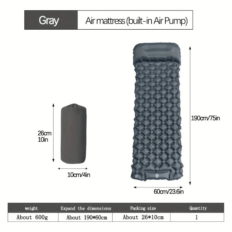 Outdoor Camping Inflatable Mattress – Ultimate Comfort for Adventurers image 3
