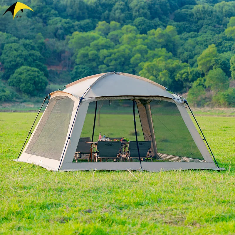 Outdoor Camping Mosquito Nets Tents – Sunshade Canopy for 6-15 Persons image 0