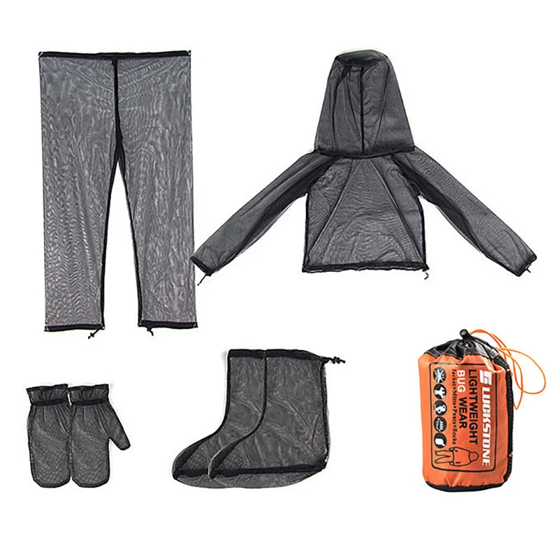 Mesh Hooded Mosquito-Proof Suit – Ultimate Outdoor Insect Protection image 3