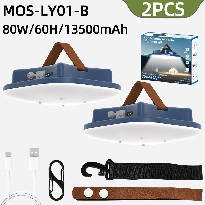 Rechargeable LED Camping Lantern – Versatile Outdoor &amp; Emergency Light image 6