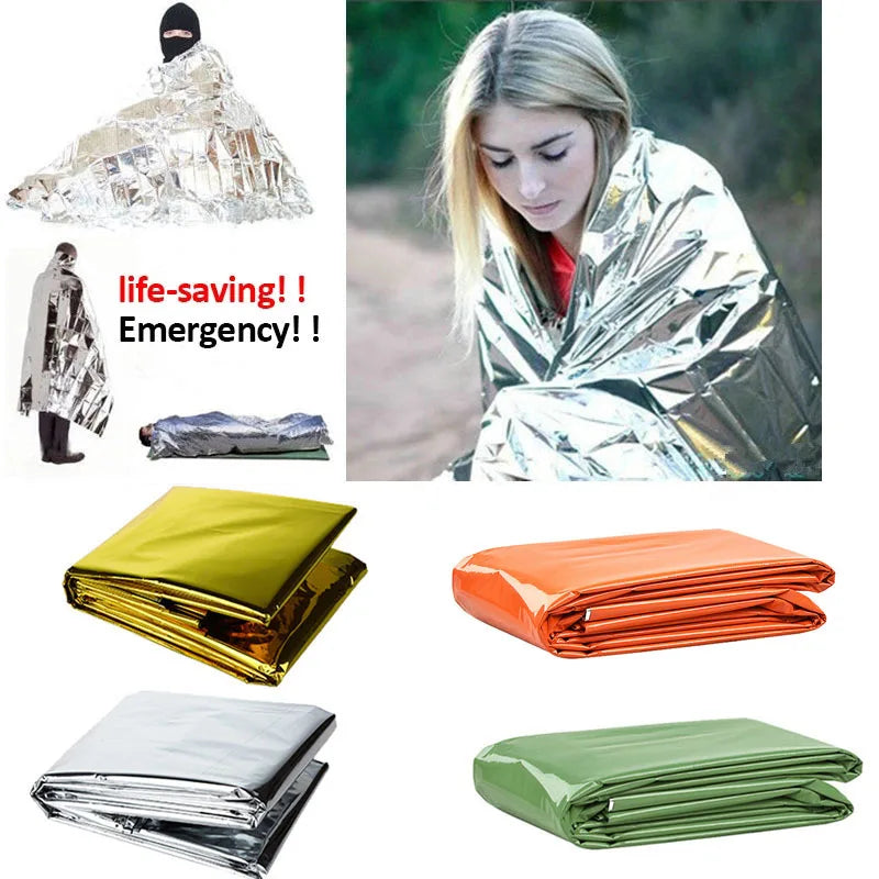 Folding Emergency Blanket – Essential Outdoor Survival Gear image 0