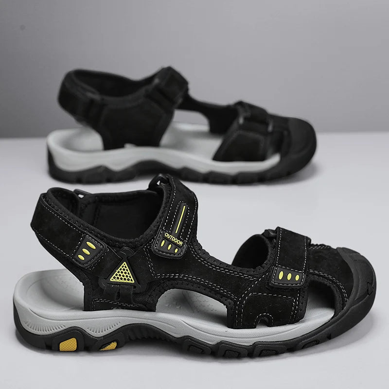 Summer Baotou Men Sandals – Lightweight Outdoor Sports Footwear image 4