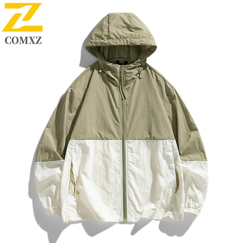 Men’s Thin Summer Waterproof Jacket – Perfect for Outdoor Adventures image 0