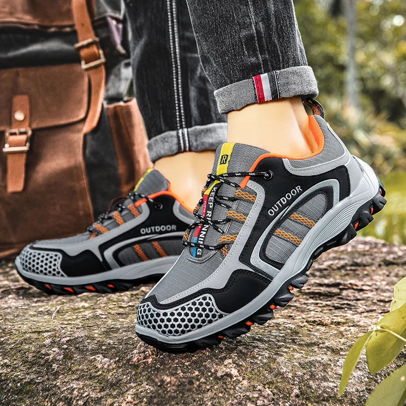 Men's Breathable Hiking Shoes – Outdoor Trail Trainers &amp; Tactical Boots image 3