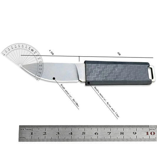 2425 Mini Pocket Fixed Blade: Compact Survival Knife for Outdoor Enthusiasts image 5