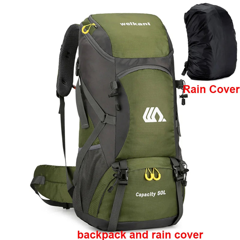 50L Travel Backpack for Men – Waterproof Hiking &amp; Camping Bag image 12