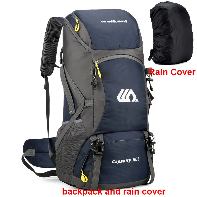 50L Travel Backpack for Men – Waterproof Hiking &amp; Camping Bag image 6