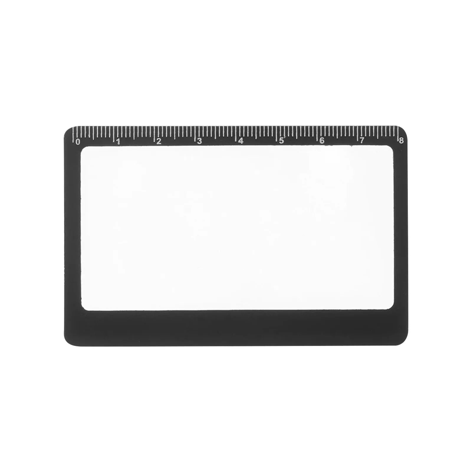 Portable Pocket Magnifier – 3X Reading Glass &amp; Solar Igniter - black image