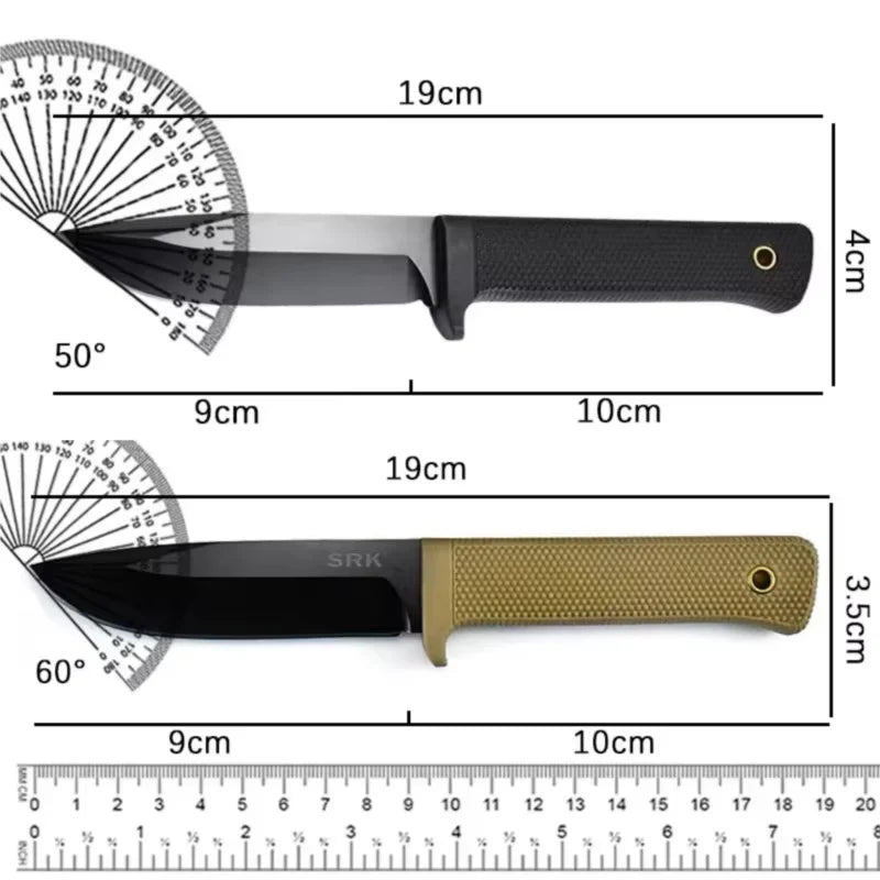 SKR-3 Straight Fixed Blade Knife – Versatile Outdoor and EDC Tool image 5