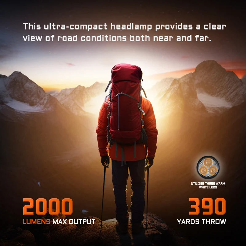 ACEBEAM H17 2.0 Headlamp – High-Performance Lighting for Every Adventure image 4
