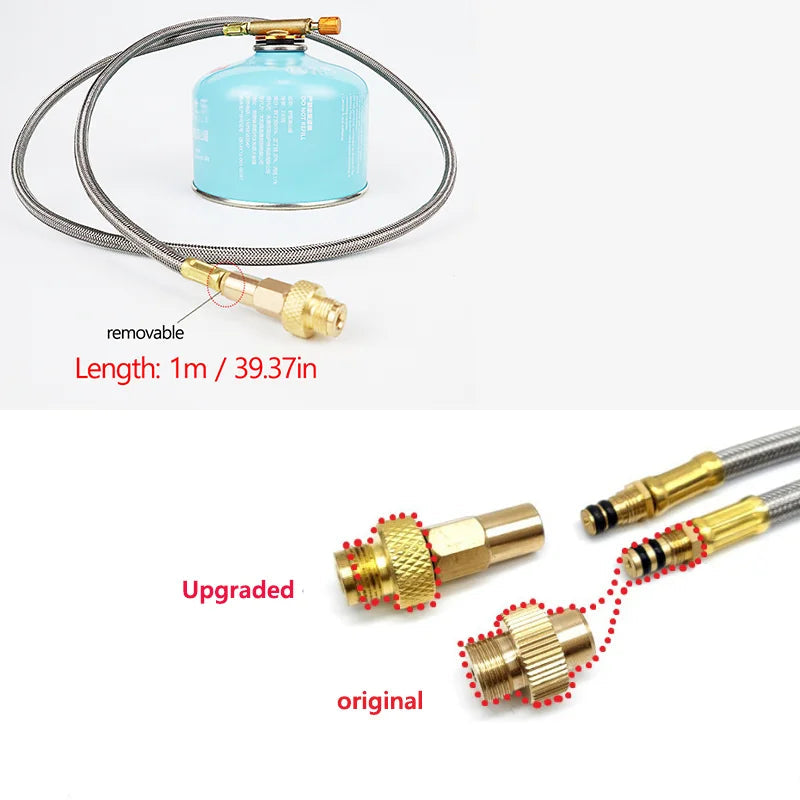 Outdoor Camping Stove Butane Gas Adapter – Essential Cooking Accessory image 4