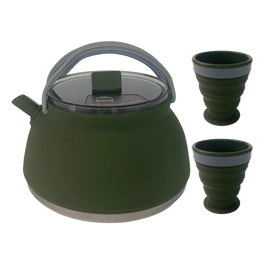 Portable Foldable Silicone Kettle for Outdoor Adventures image 16