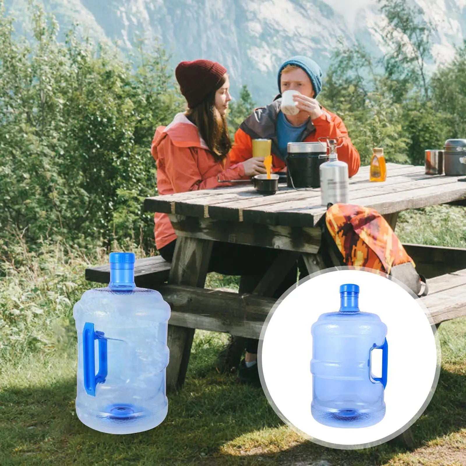 Portable 10L Water Bottle for Outdoor Adventures image 4
