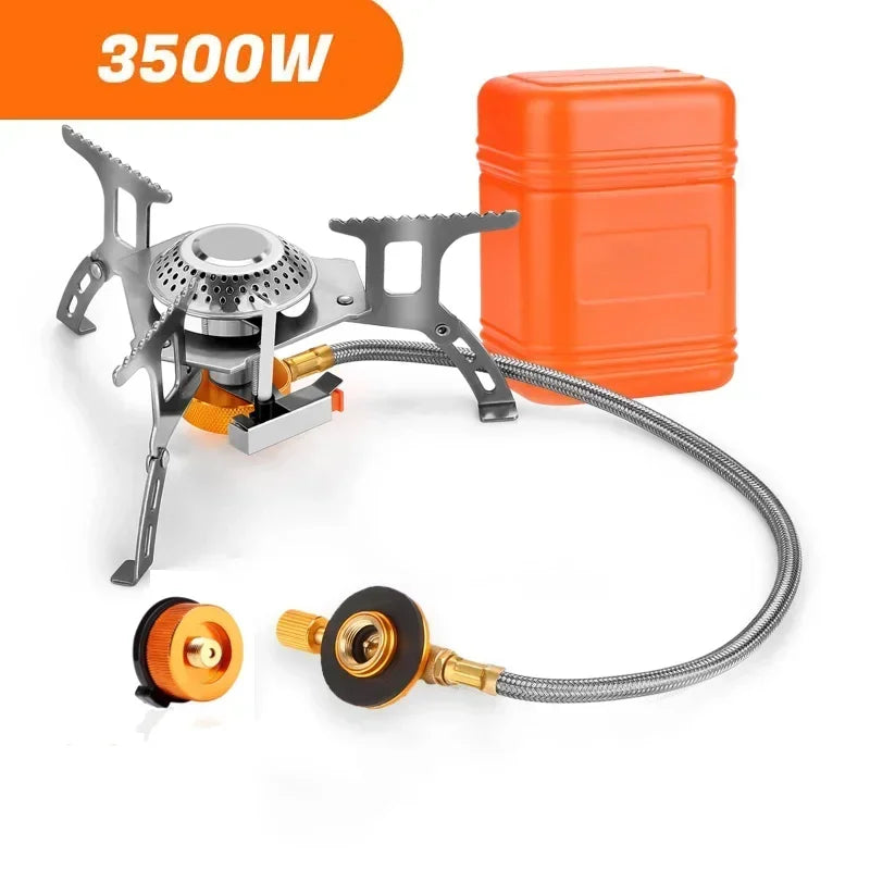 Portable Folding Camping Gas Stove – Perfect for Outdoor Adventures image 0