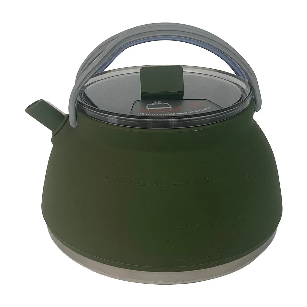 Portable Foldable Silicone Kettle for Outdoor Adventures image 10