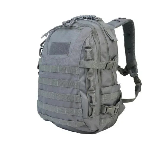 35L Outdoor Waterproof Camouflage Backpack – Perfect for Camping &amp; Hiking - gray image