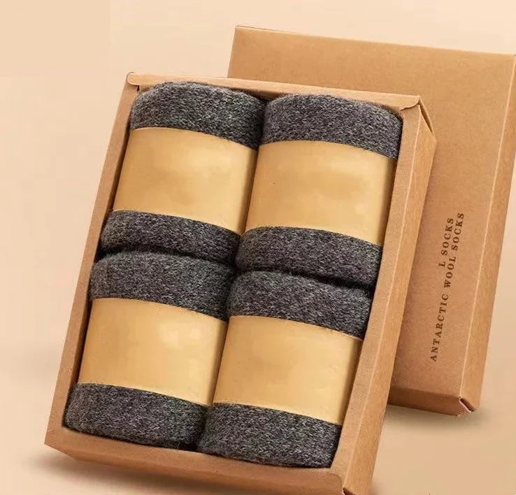 Ultimate Warmth: Men's Winter Super Thick Thermal Wool Socks image 10