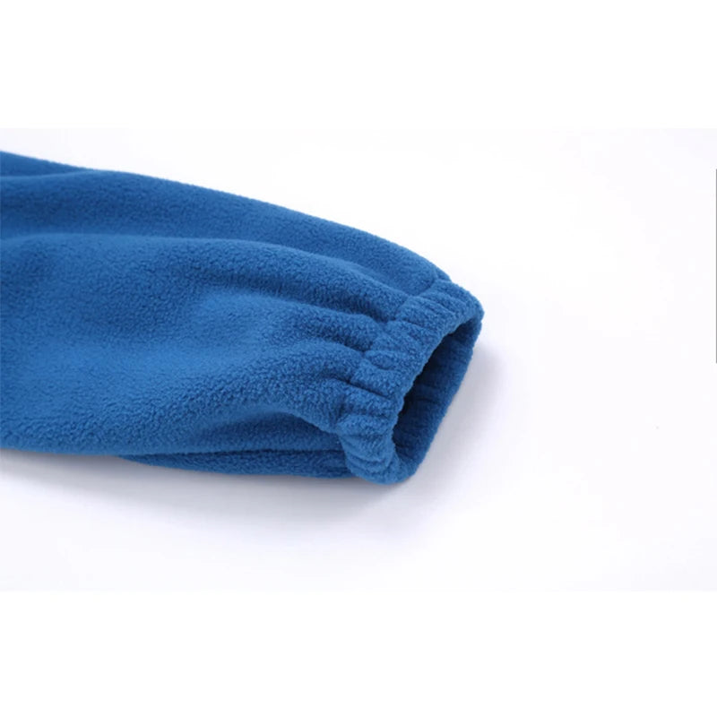 Soft Polar Fleece Jacket – Lightweight Full Zip Coat for Outdoor Recreation image 4