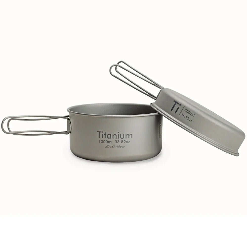 APG Ultralight Titanium Pan and Bowl Set – Perfect Cookware for Outdoor Enthusiasts image 4