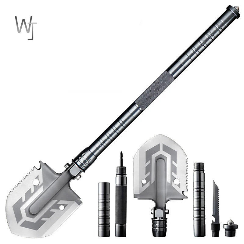 Outdoor Multi-purpose Folding Shovel – Essential Camping and Garden Tool image 0