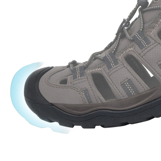 GRITION Men Outdoor Sandals – Versatile and Comfortable Beach Shoes image 1