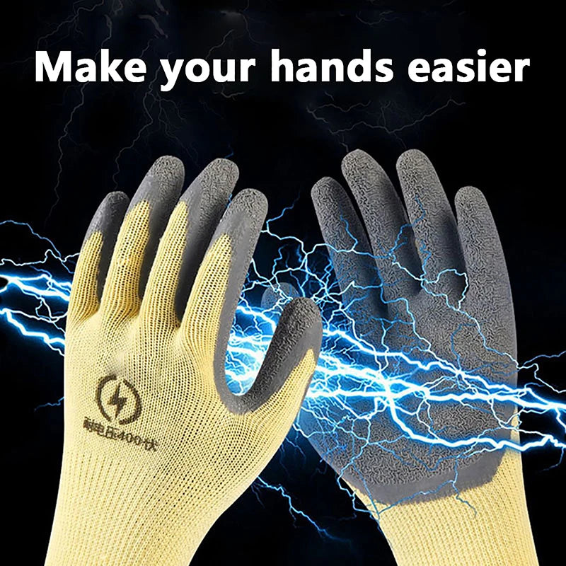 400V Rubber Insulating Gloves – Essential Safety Gear for Electricians image 3